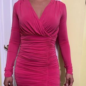 BCBGmaxAzria HOT Fuchsia pink dress